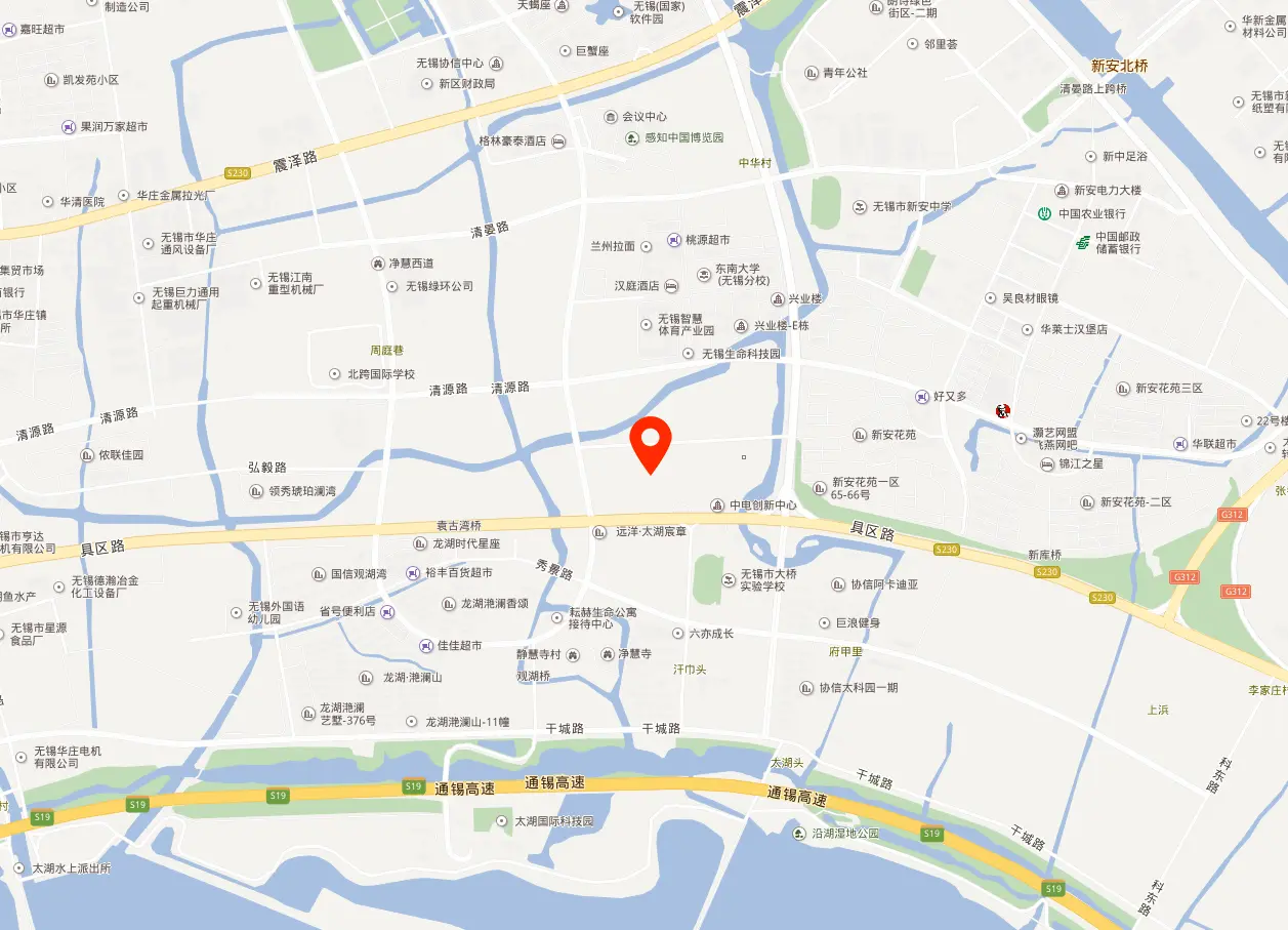 无锡北邮国昊物联生态园地图位置